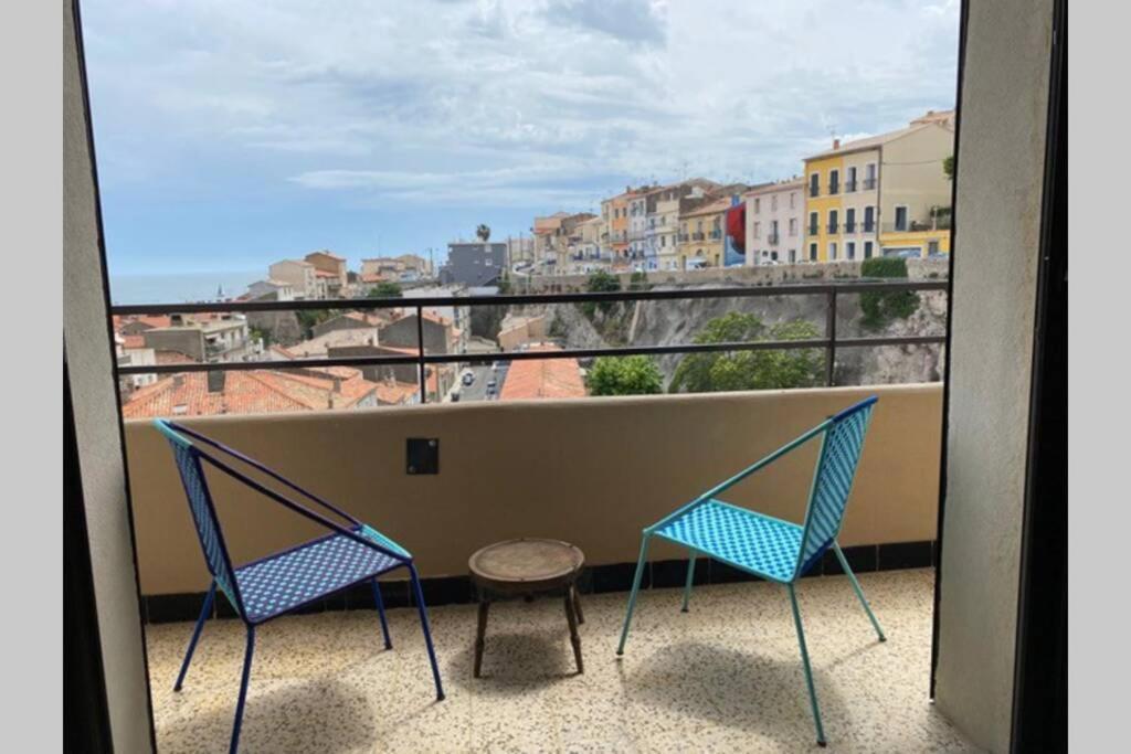 Vues Exceptionnelles Mer, Port Et Toits De Sete Luaran gambar